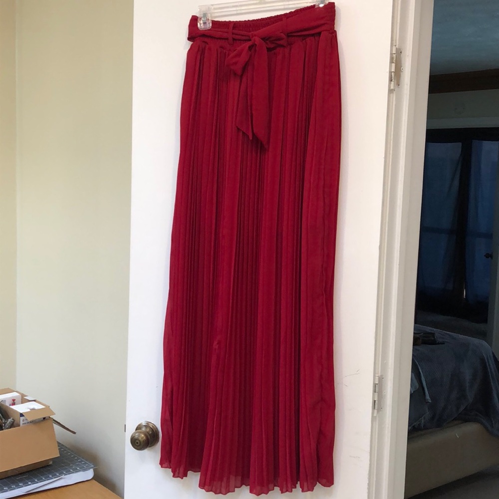 Red skirt from a Boutique